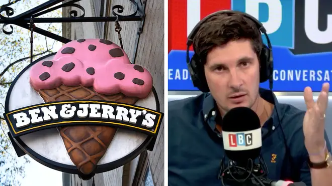 Tom Swarbrick was shocked by what a caller told him during the Ben & Jerry's debate