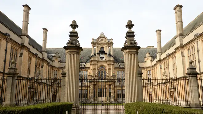 The admissions college at Oxford