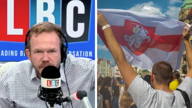 A Belarusian journalist has told LBC about his experience of the his country's regime