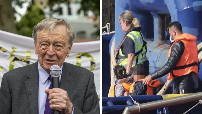"We are a humanitarian country, we can do this," Lord Alf Dubs told LBC