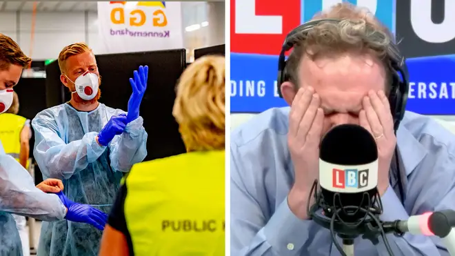 James O'Brien told a caller to re-think her plan to refuse to quarantine
