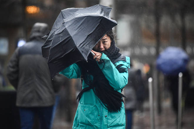 70mph winds are expected to batter the UK