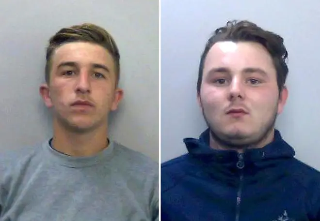 Jessie Cole (left) and Albert Bowers, two of Pc Andrew Harper's killers, who have launched appeals against their manslaughter convictions