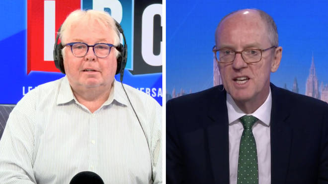 Nick Ferrari clashed with Schools Minister Nick Gibb over whether he's offered to resign