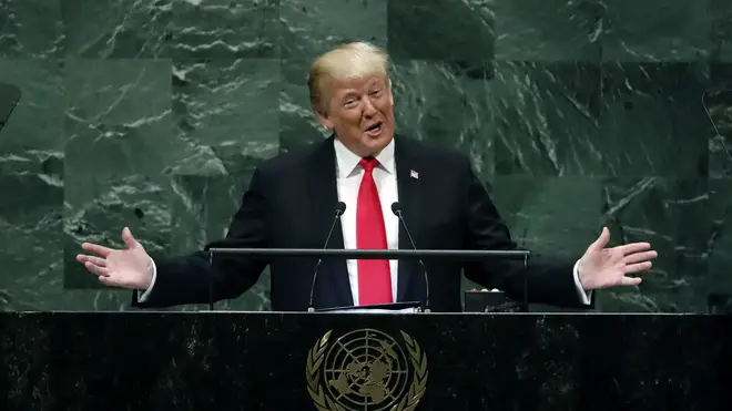 Donald Trump at the UN