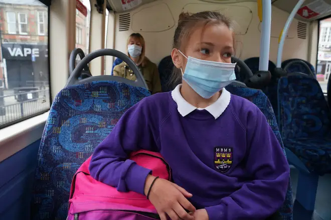 The government has U-turned over face masks in schools