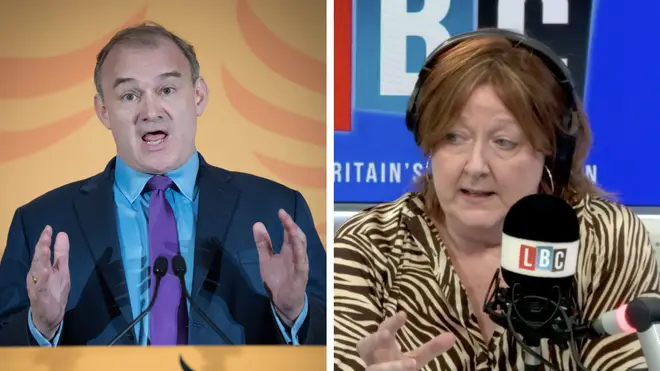 "Another middle-aged man": Shelagh Fogarty questions Lib Dem MP on new leader Sir Ed Davey