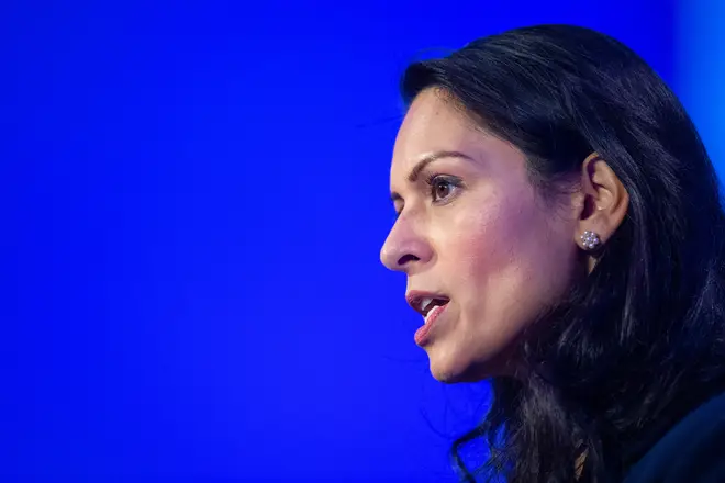 Priti Patel said the Metropolitan Police have responded to more than 1,000 unlicensed music events since June