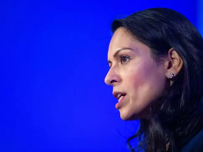 Priti Patel said the Metropolitan Police have responded to more than 1,000 unlicensed music events since June