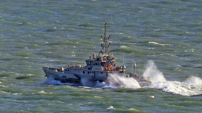 An operation is ongoing after coastguard and rescue teams were alerted. File pic