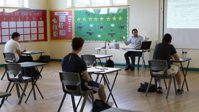 Schools in England and Wales will welcome pupils back into the classroom from Tuesday