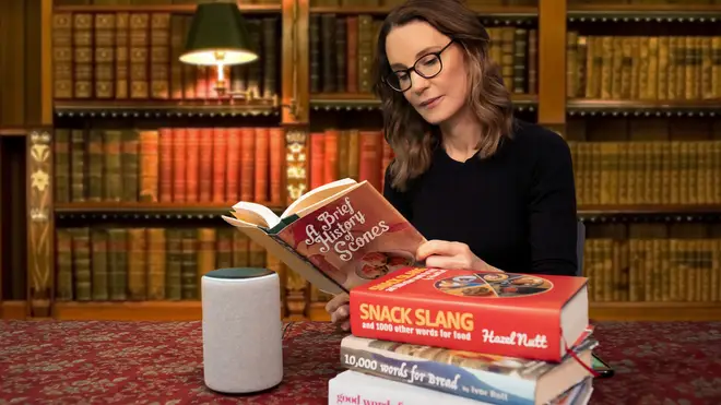 Susie Dent joins with Amazon's Alexa to add hundreds of British words