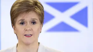 Nicola Sturgeon has promised a draft Bill for a possible second Scottish independence referendum