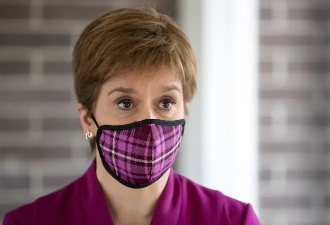 The first minister said coronavirus still remains Scotland's top priority