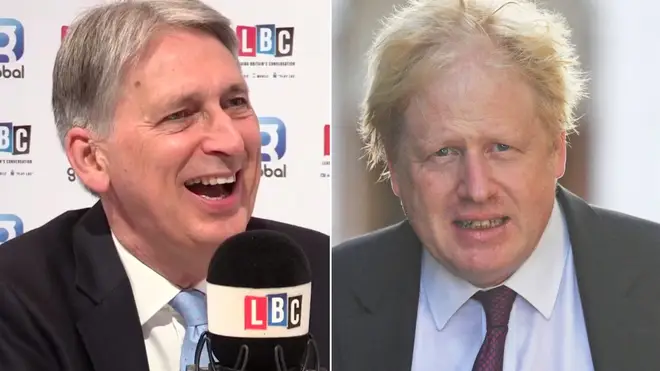 Nick Ferrari asked Philip Hammond for his Boris Johnson impression