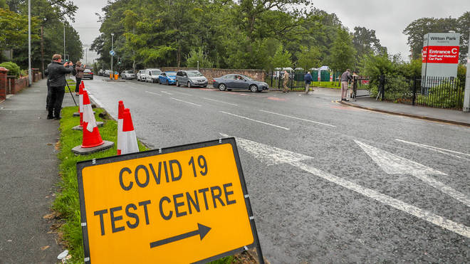 Some people are having to drive 100 miles or more for a test if they are symptomatic