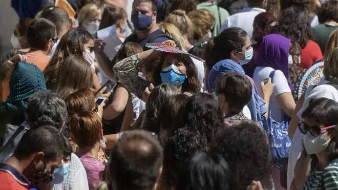 Almost a third of Spain's new infections have been traced back to the capital