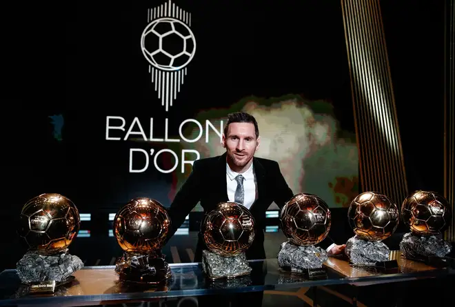 Messi has won the all-time highest number of Ballon d'Ors