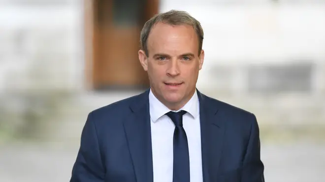 Dominic Raab said a trade deal is 'there for the taking'