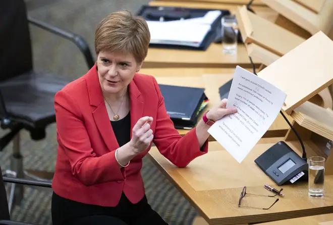 Nicola Sturgeon has said there is a "definite trend" of rising case numbers across Scotland