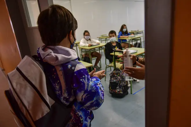 Millions of Spanish children have returned to school