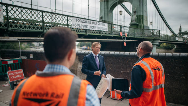 Grant Shapps has set up a task force to restore and reopen the bridge