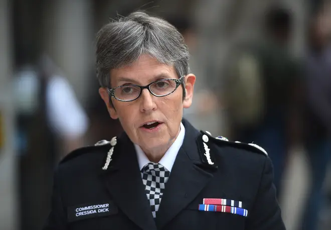 Met Police chief Dame Cressida Dick has rejected her force is racist