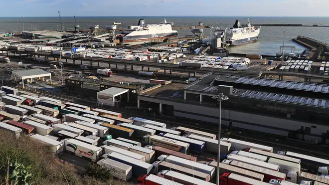 The government has been warned there could be queues of 7,000 lorries 