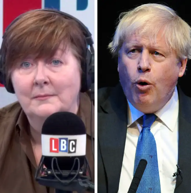 Shelagh Fogarty was taking calls on Boris Johnson's conference speech