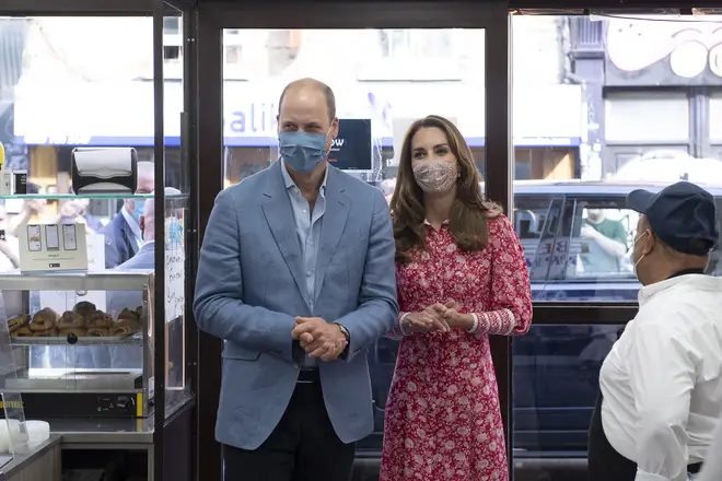 The Duke and Duchess of Cambridge visited Beigel Bake Brick Lane Bakery in east London