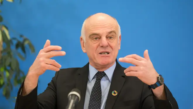 David Nabarro has warned we are only at the beginning of the pandemic