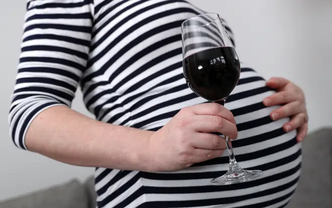 One glass of wine in the first week of pregnancy could be recorded