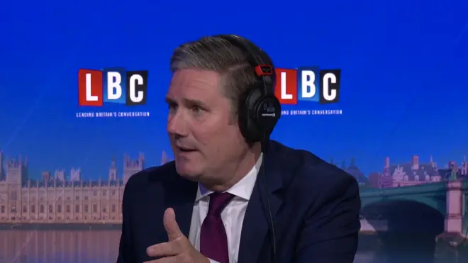 Sir Keir Starmer was forced to self-isolate after a member of his family showed symptoms