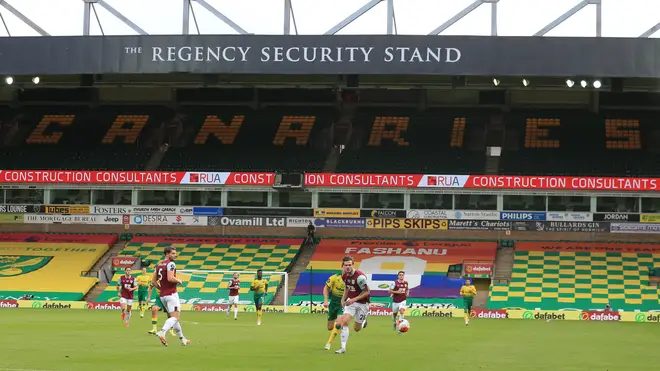 File photo: Norwich City will host fans at Carrow Road this weekend