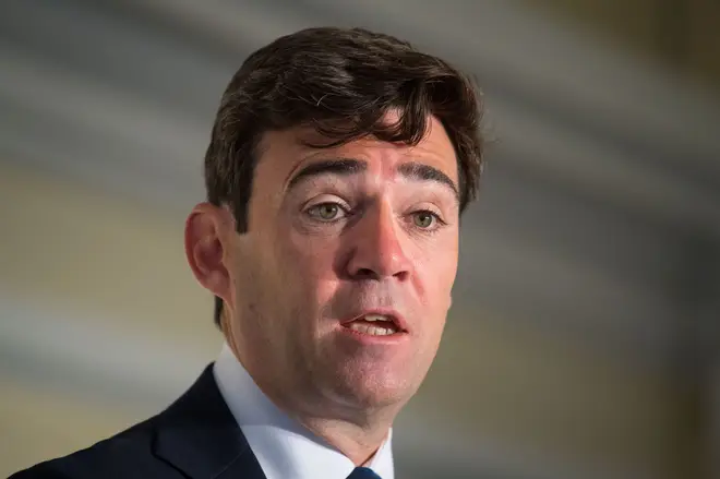 Andy Burnham made the statements during his virtual press conference