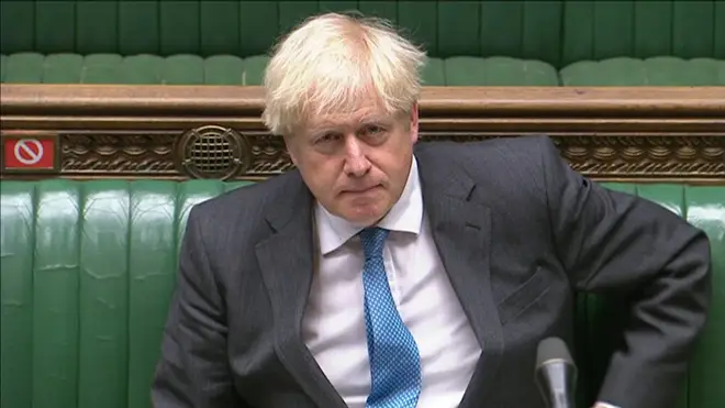 Boris Johnson said pubs could under new curfew measures if infections are not reduced