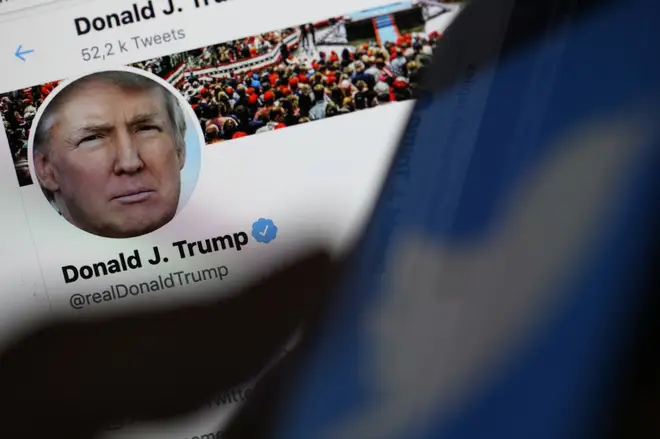 Twitter has added a warning label to one of US president Donald Trump's tweets