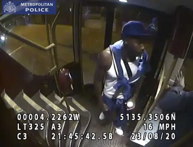 Police want to trace this man after the attack on a 149 bus in London