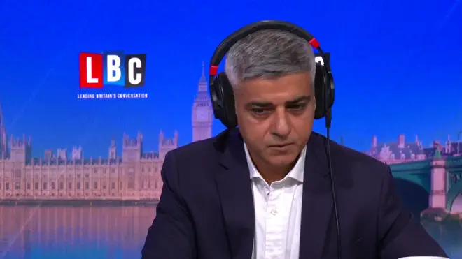 The Mayor was speaking to LBC about the abuse he has recieved
