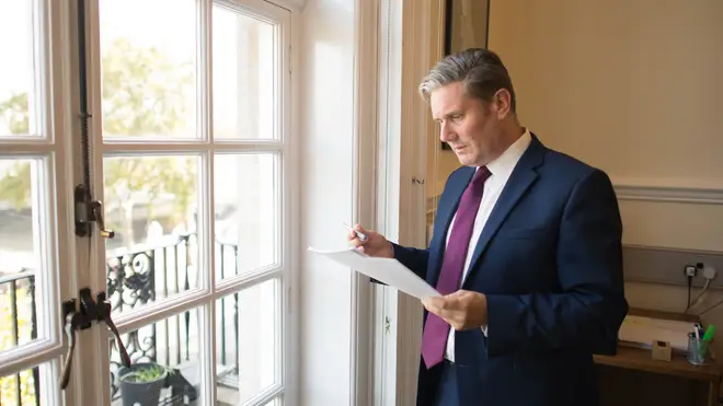Keir Starmer said the Labour Party is under new leadership
