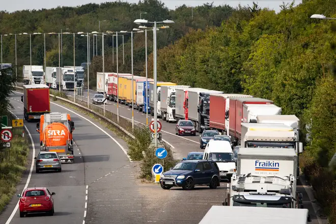Lorry queues of up to 7,000 trucks could become the norm for months after the Brexit transition period