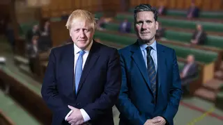 Boris Johnson will once again face Sir Keir Starmer in the Commons for PMQs