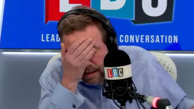 The caller's tale left James O'Brien with his head in his hands