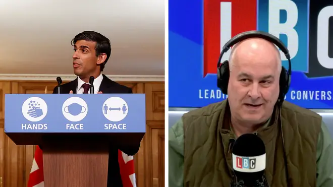 Caller tells Iain Dale: "I&squot;ve built a business over a decade and Rishi Sunak has decided I&squot;m not viable"