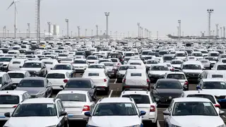 Car production falls again