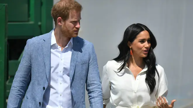 Harry and Meghan went on their tour of Africa last year