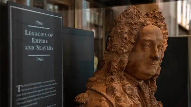 The museum has redisplayed the bust of Hans Sloane, its slave-owning founding father
