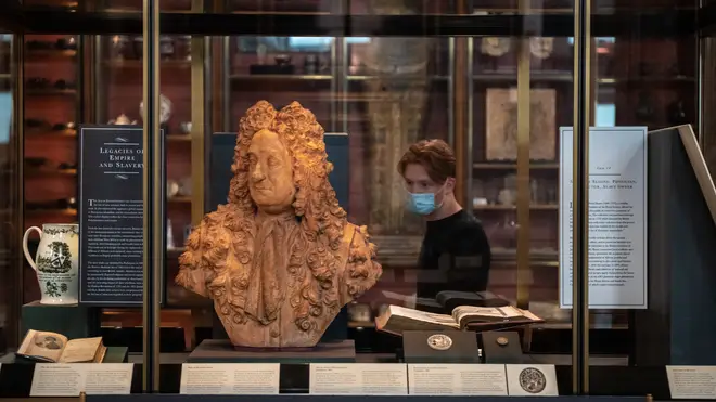 Hans Sloane has been redisplayed in the British Museum