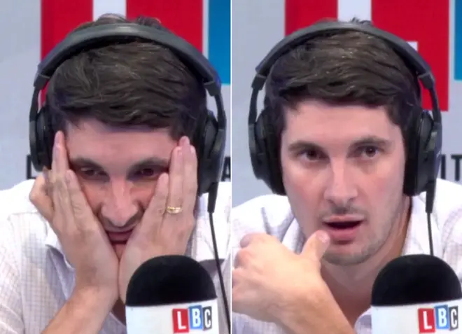 Tom Swarbrick's expressions as he heard Will's story
