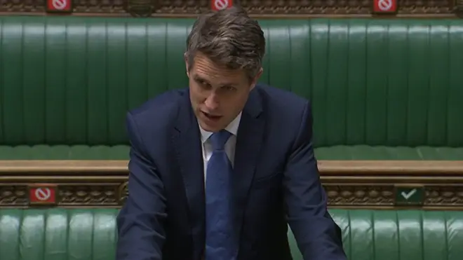Gavin Williamson will speak in the Commons later today